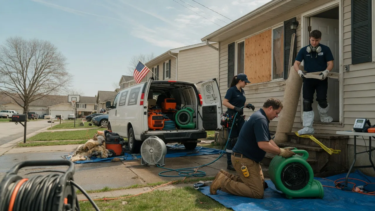 Water Damage Restoration in Tuttle, OK near me